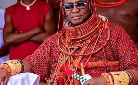 The Oba of Benin has made a strong move by stripping Juliet Omogui, leader of the Isikhuan group, of her traditional title, _Okao_.